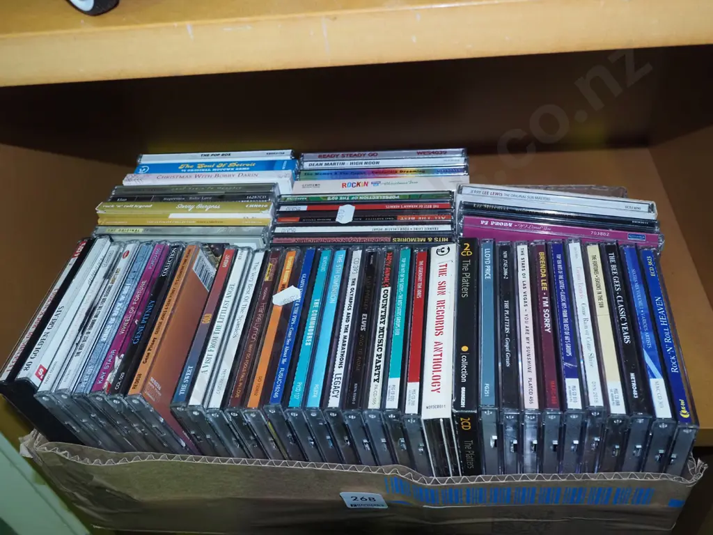 box of CDs Image 1++