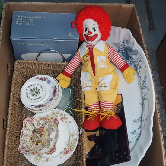 box; doll, seagrass basket etc
