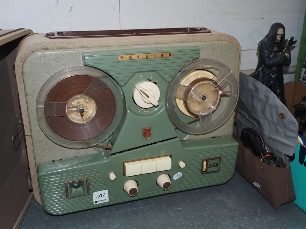 1960s Philips reel to reel player/recorder As Is No Returns Image 1++