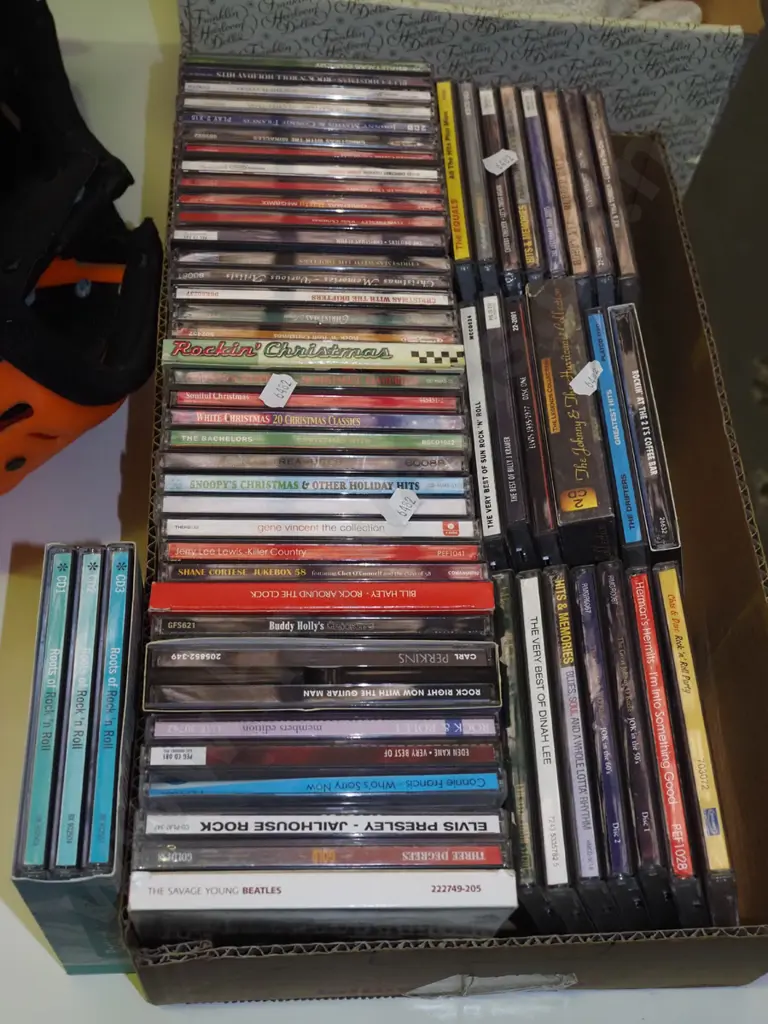 box of CDs Image 1++