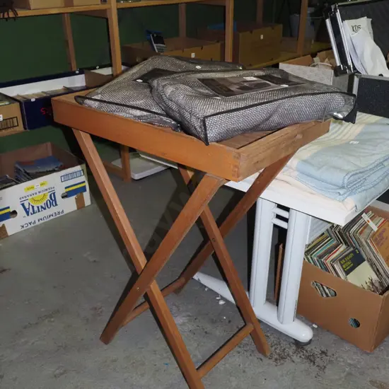 butler's tray and stand