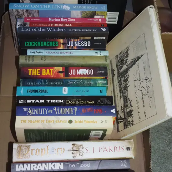 box of books
