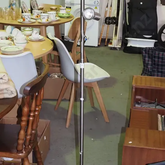 twin bulb halogen standard lamp