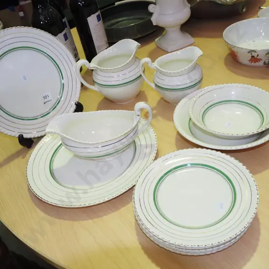assorted Johnson Bros dinner items, plates, jugs etc