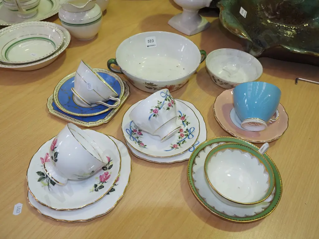Royal Doulton bowls, trios, cup and saucer  Image 1++