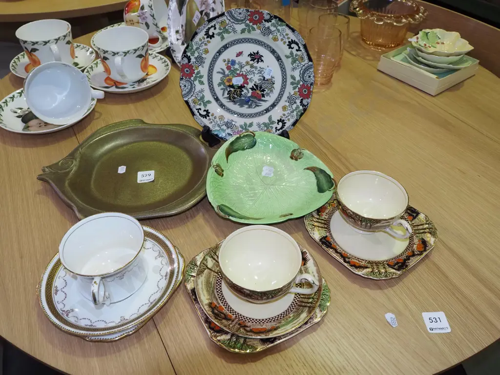 Temuka fish plate, trios, plates etc Image 1++