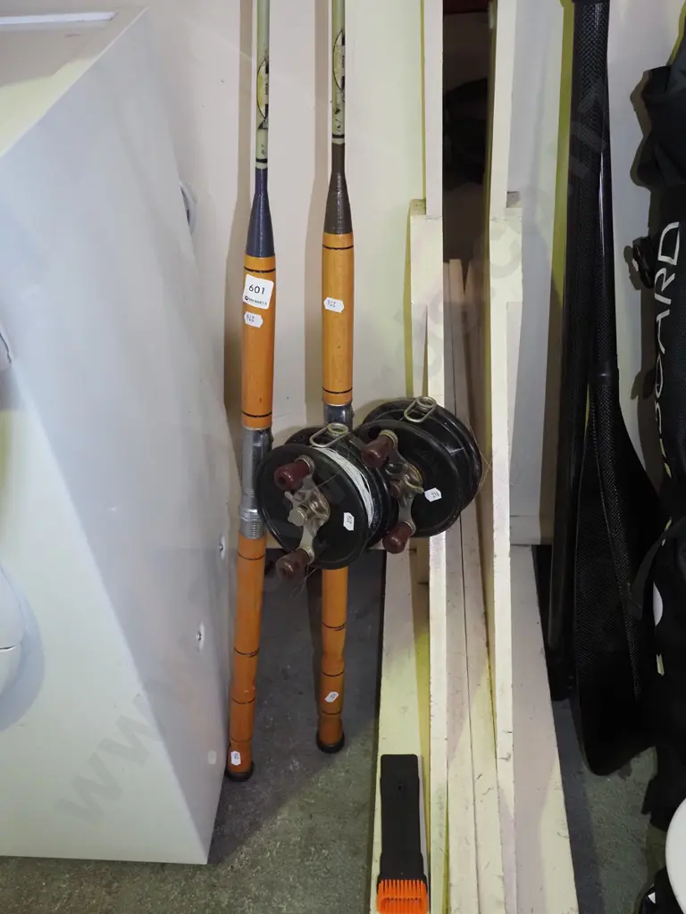 2x fishing boat rods Image 1++