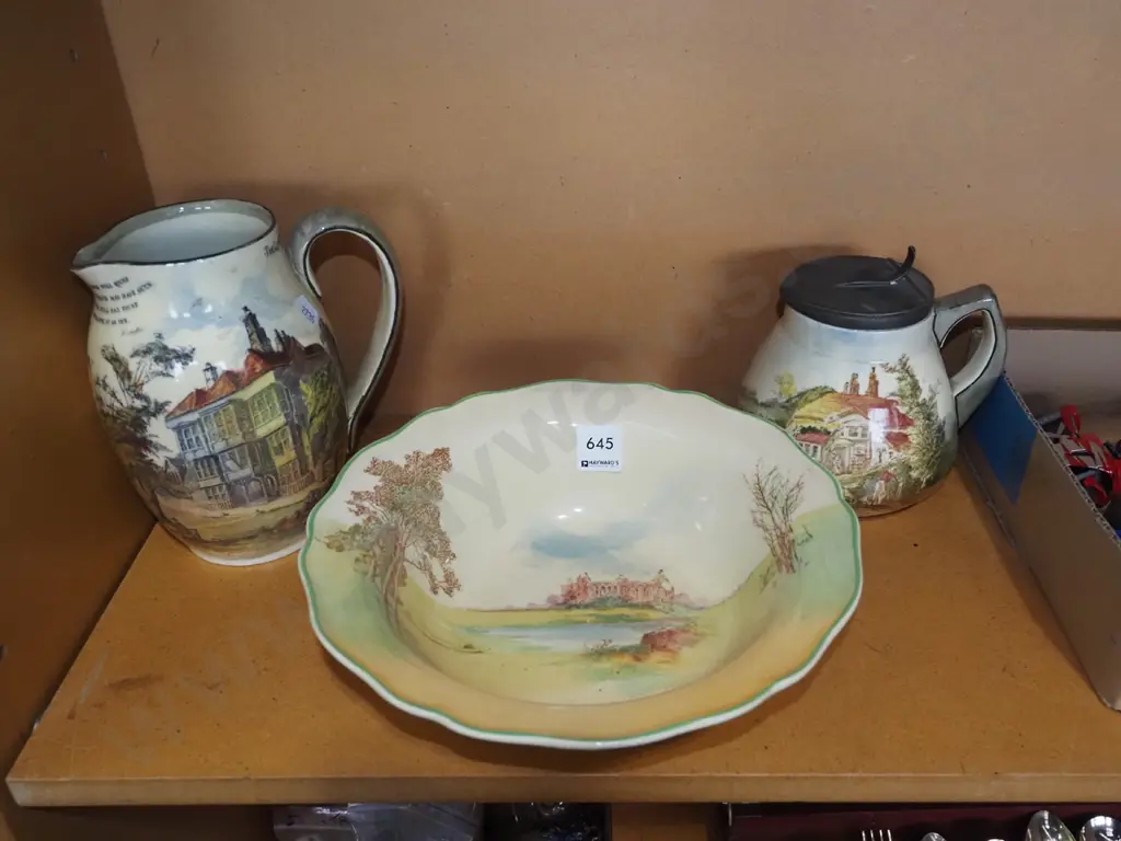 Royal Doulton  jugs, bowl Image 1++