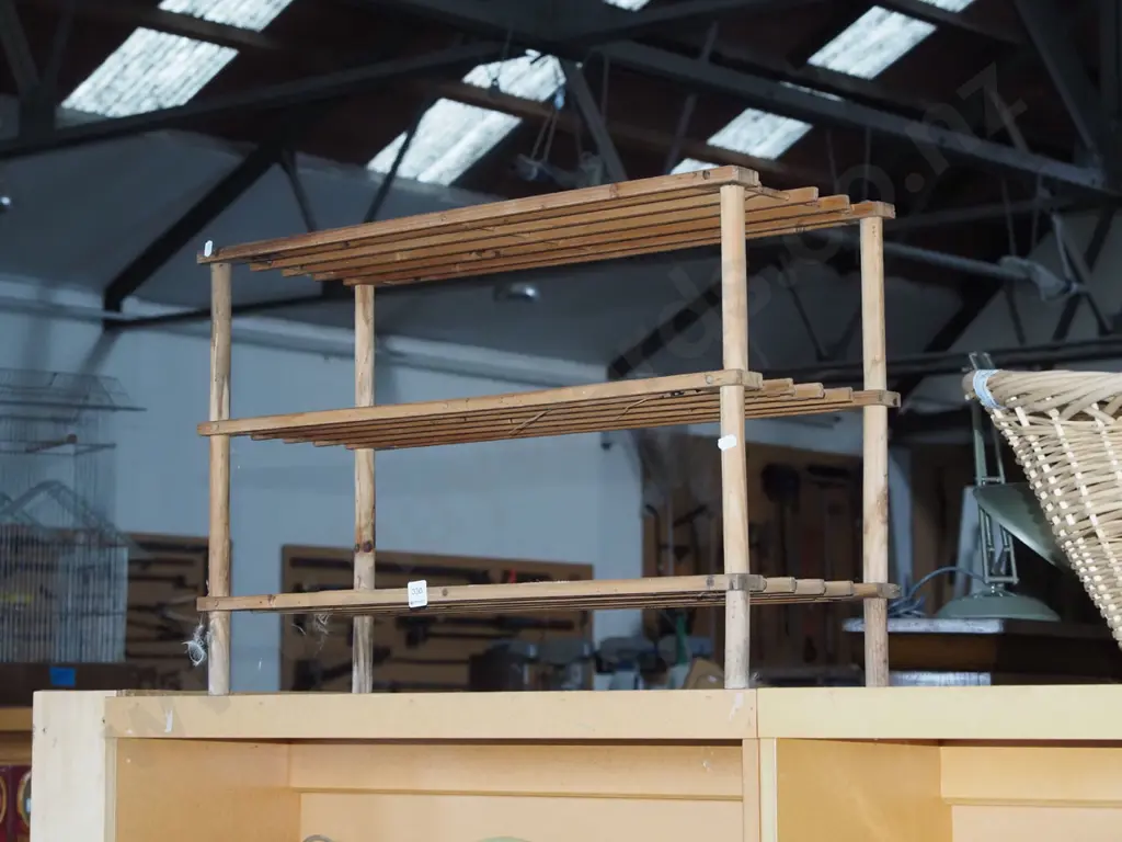 wooden shoe rack Image 1++