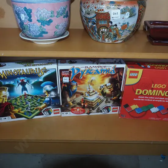3x boxed Lego games