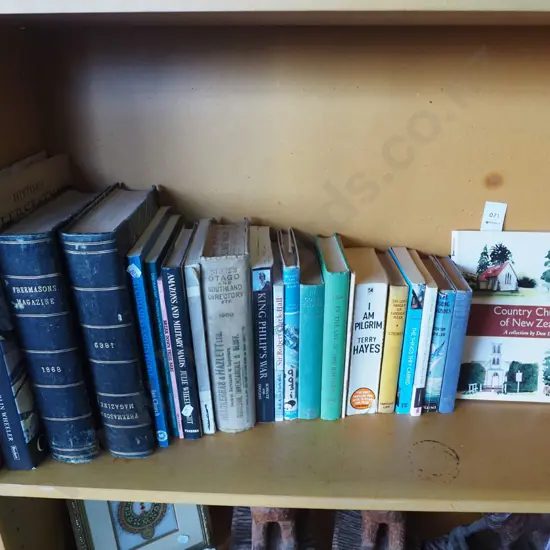 shelf of books