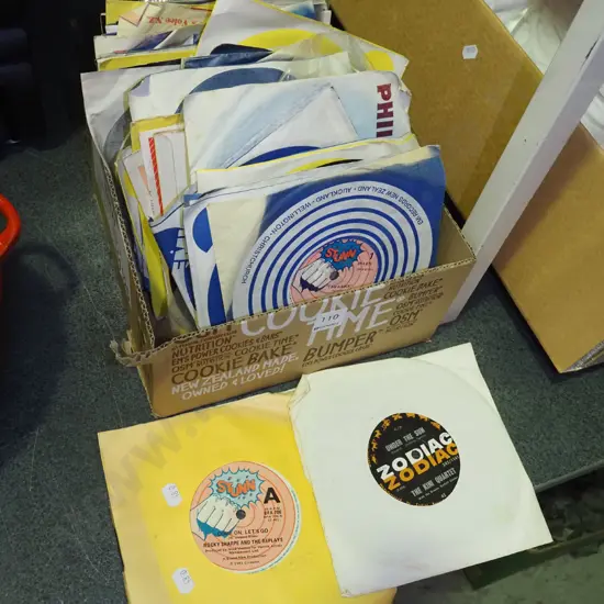 box of 45s