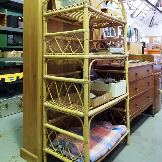 bamboo shelving H1720 W820 D510