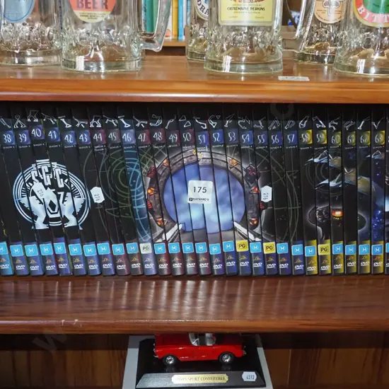 assorted Stargate DVDs