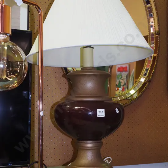 very large composite based table lamp H730