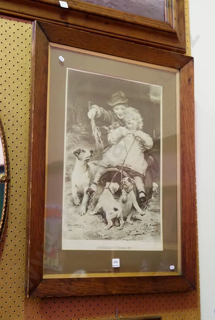 framed print - Breaking Them In Image 1++