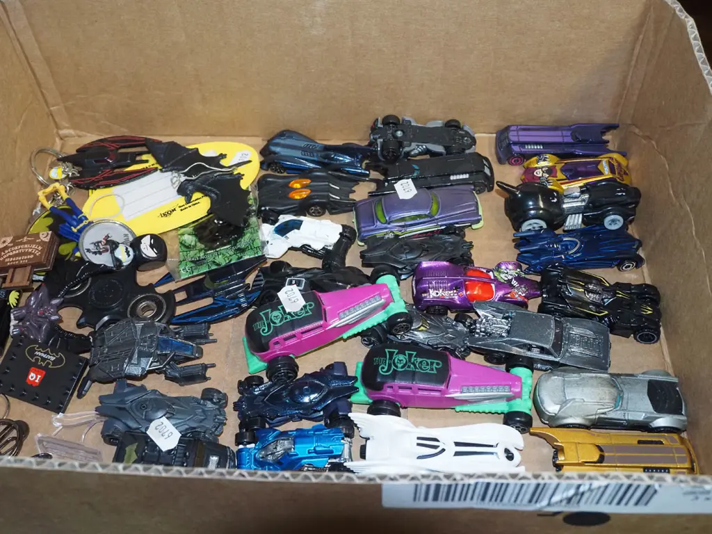 box of toy vehicles Image 1++