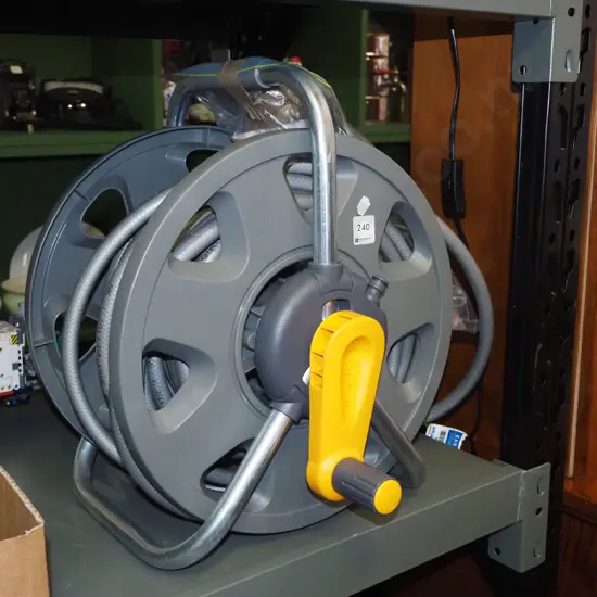 Hoze Lock hose reel, hose and accessories