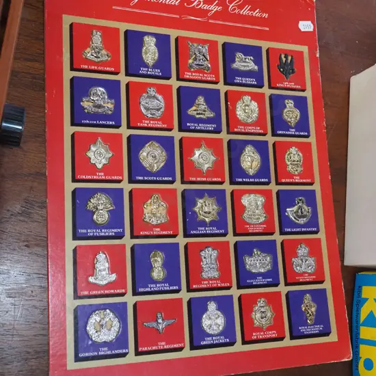 regimental badge collection
