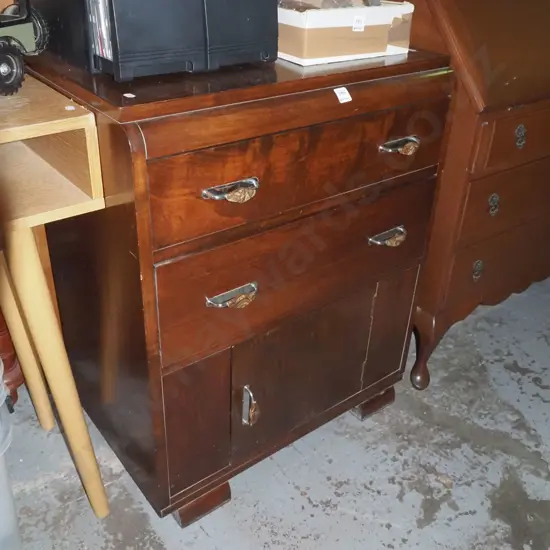 deco chest with 2 drawers and 1 door H800 W660 D410