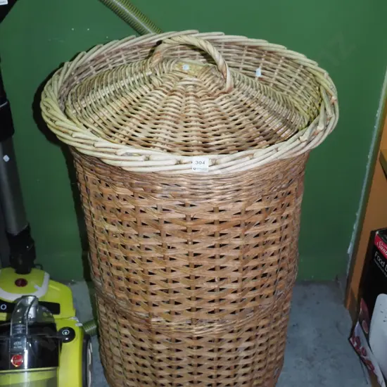 cane laundry hamper