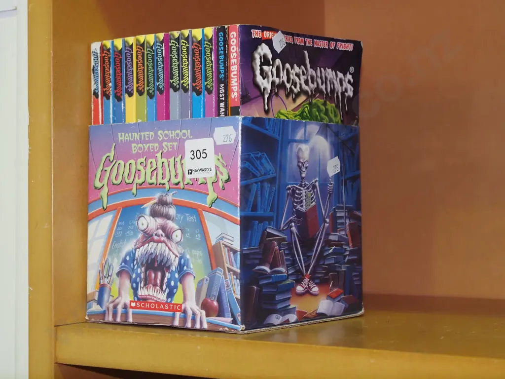 boxed Goosebumps books Image 1++