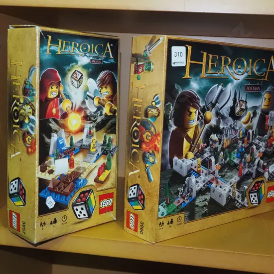 2x Lego Heroica sets