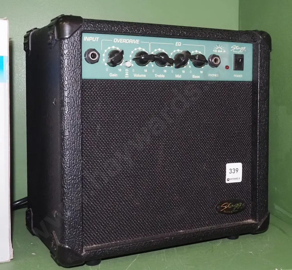 Stagg electric guitar practice amp, model 10 GA P. Image 1++
