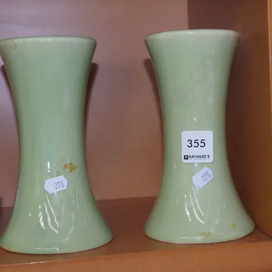 pair of Dunedin Horticultural Society vase H165