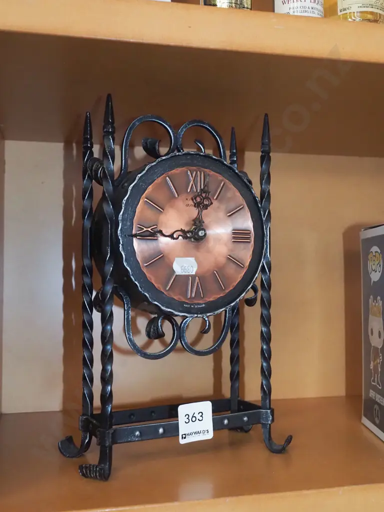 retro Kenzle mantle clock H240 Image 1++