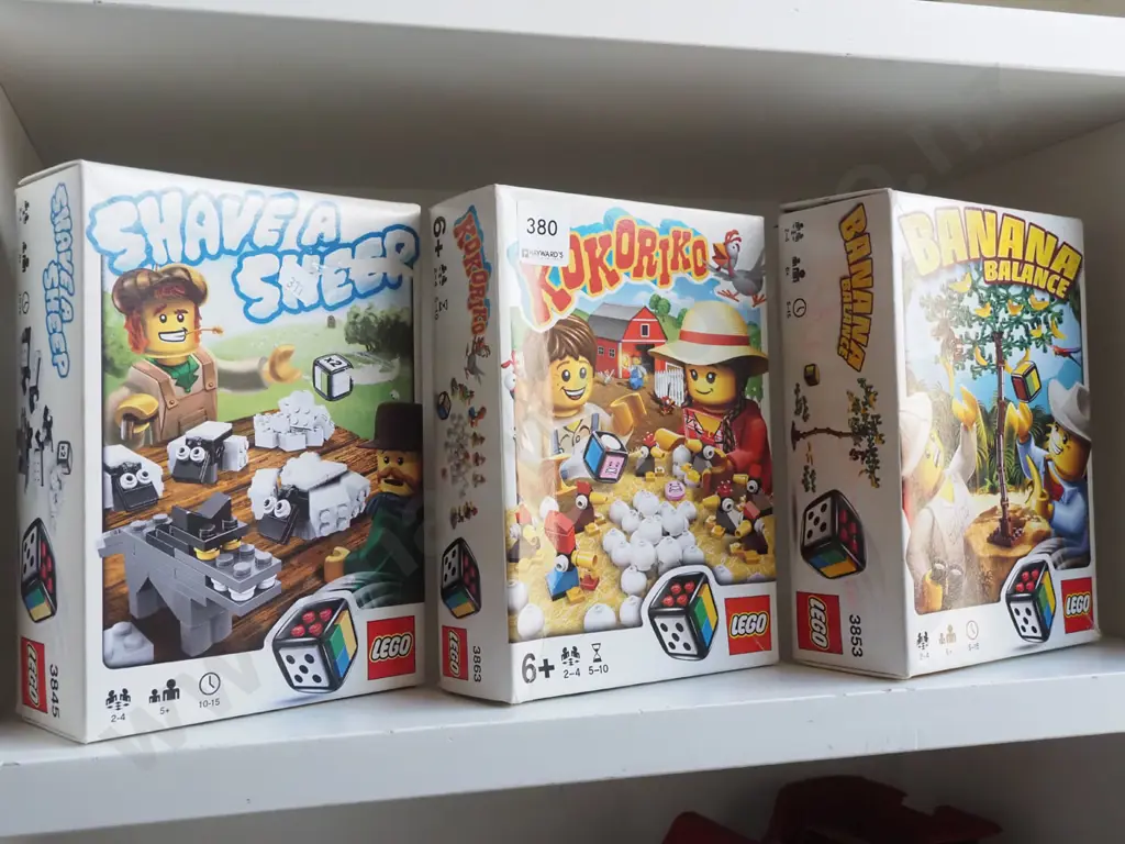 3x boxed Lego sets Image 1++