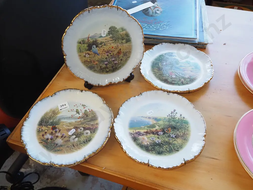 6x Clutha Ceramics picture plates Image 1++