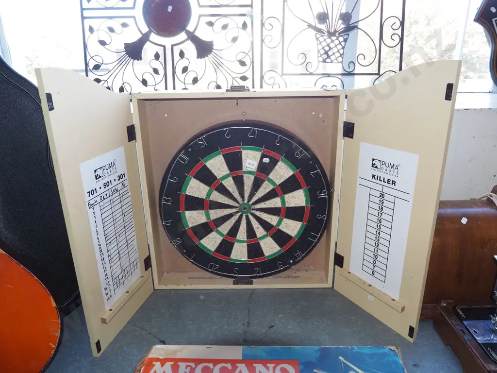 dart board in cupboard Image 1++