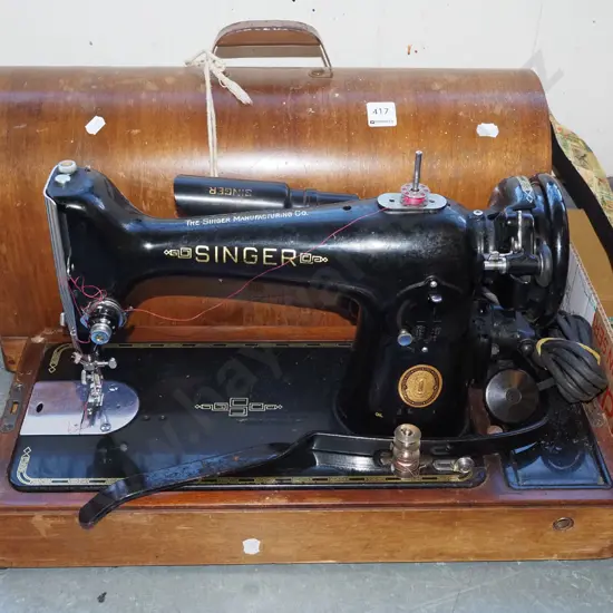 Singer table top sewing machine