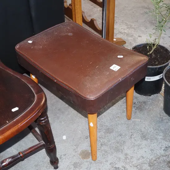 vinyl top stool