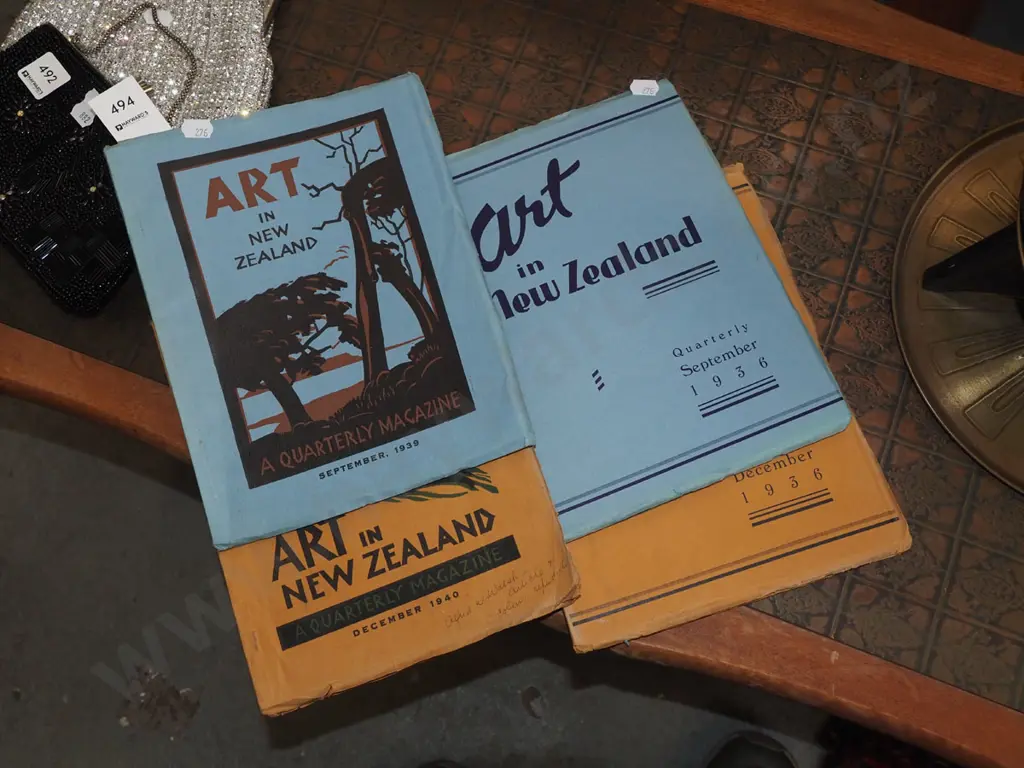 1930s/40s NZ art publications Image 1++