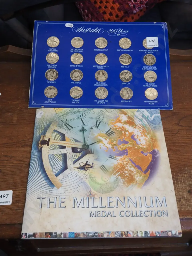 2x collector coin sets Image 1++