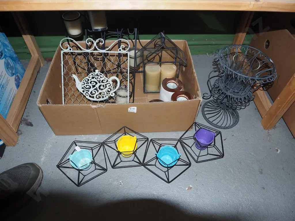 candles, candle holders, key hooks etc Image 1++