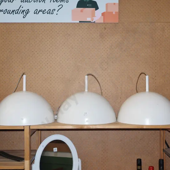 large spun aluminium pendant light shades Diam400