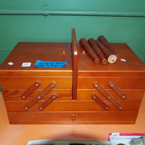 restorer's concertina sewing box