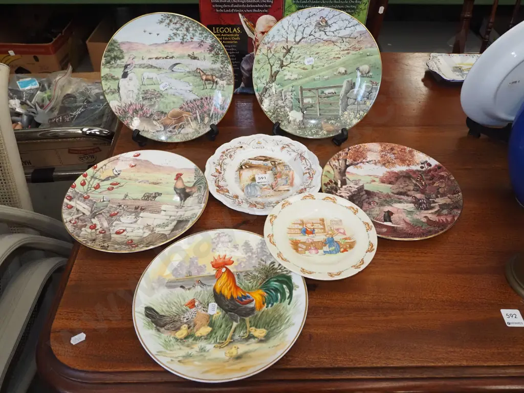 assorted cabinet plates Image 1++