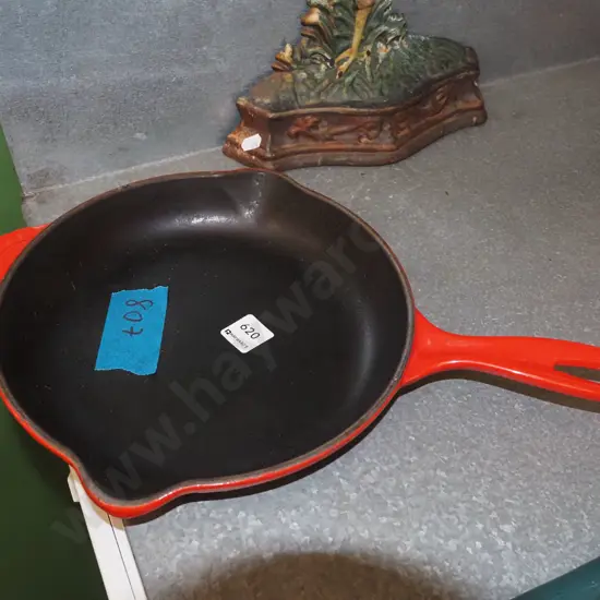 cast iron and enamel frying pan Diam 240