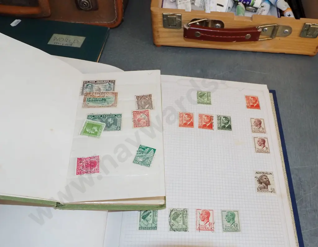 various stamp albums Image 1++