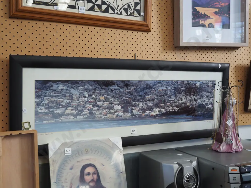 framed photo - St Clair after snow  Image 1++