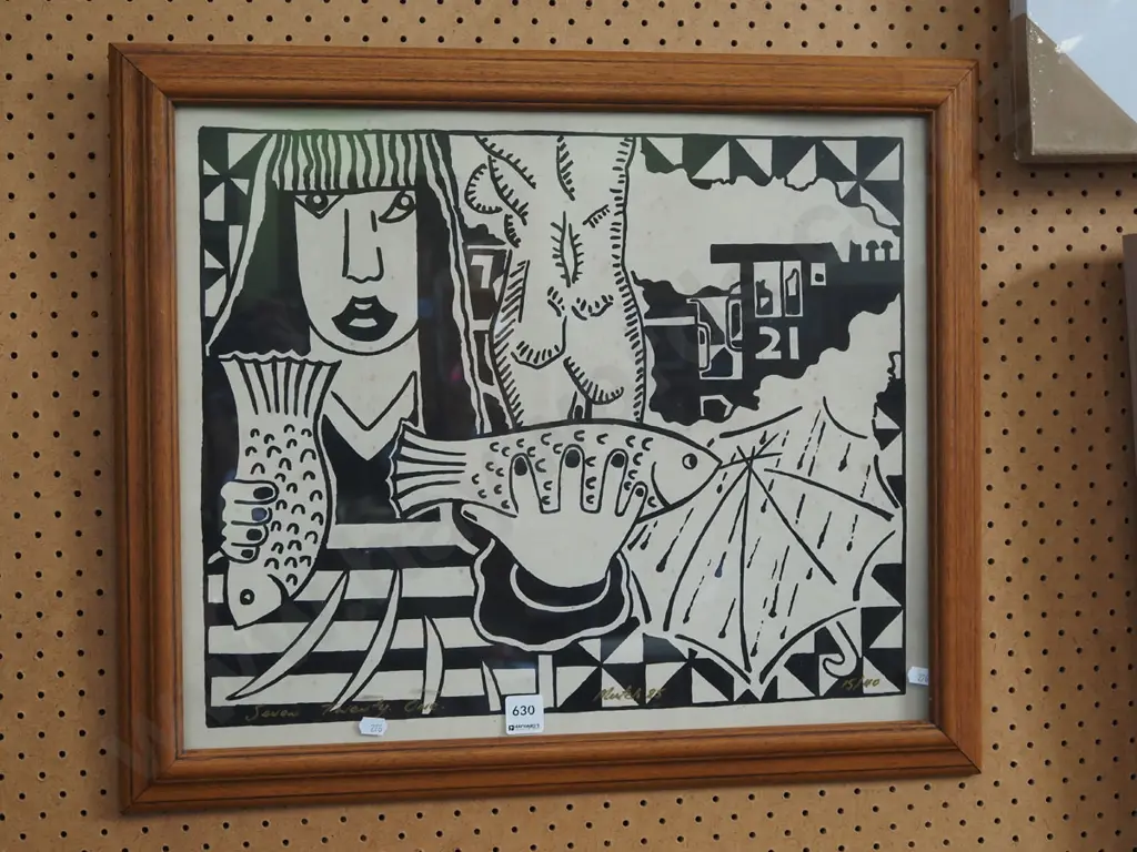 framed limited edition print "Seven Twenty One" Image 1++