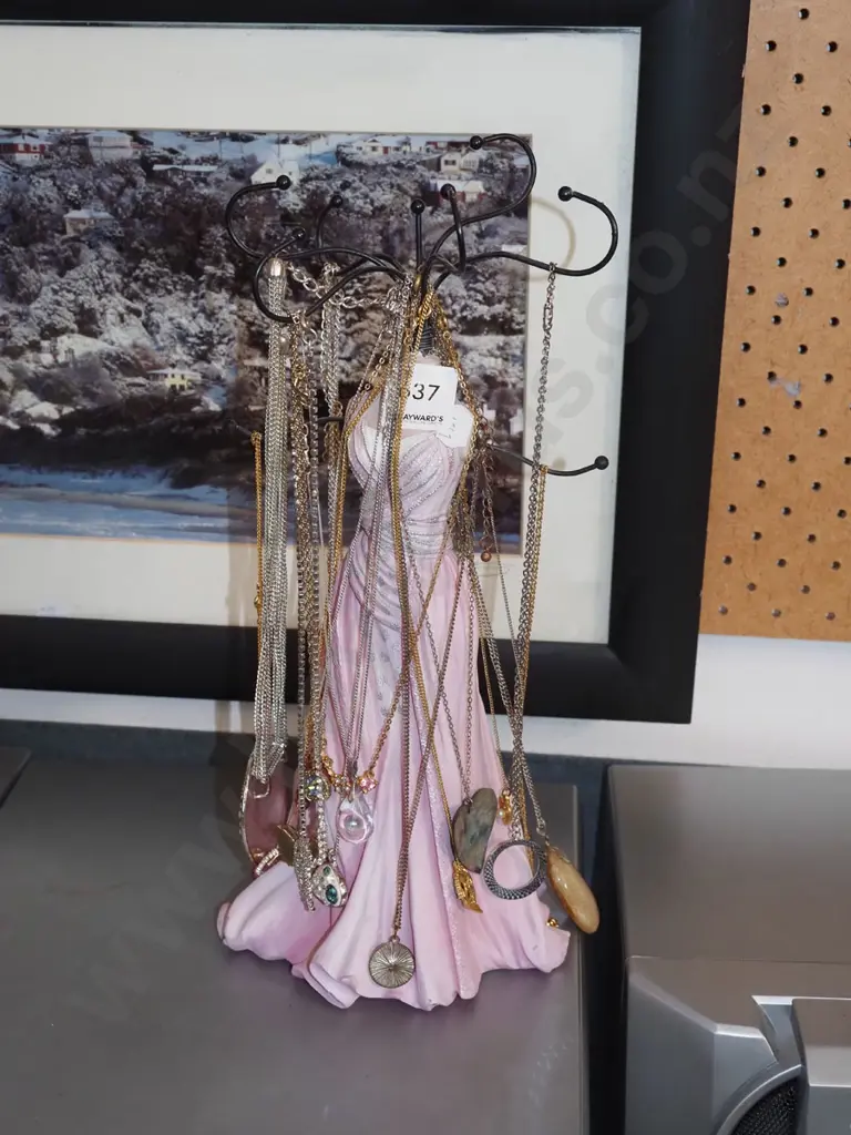 jewellery stand and pendants and necklaces Image 1++