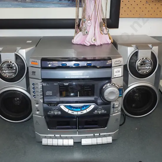 Transonic stereo; twin cassette, radio, CD player