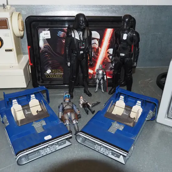 Star Wars toys, storage container