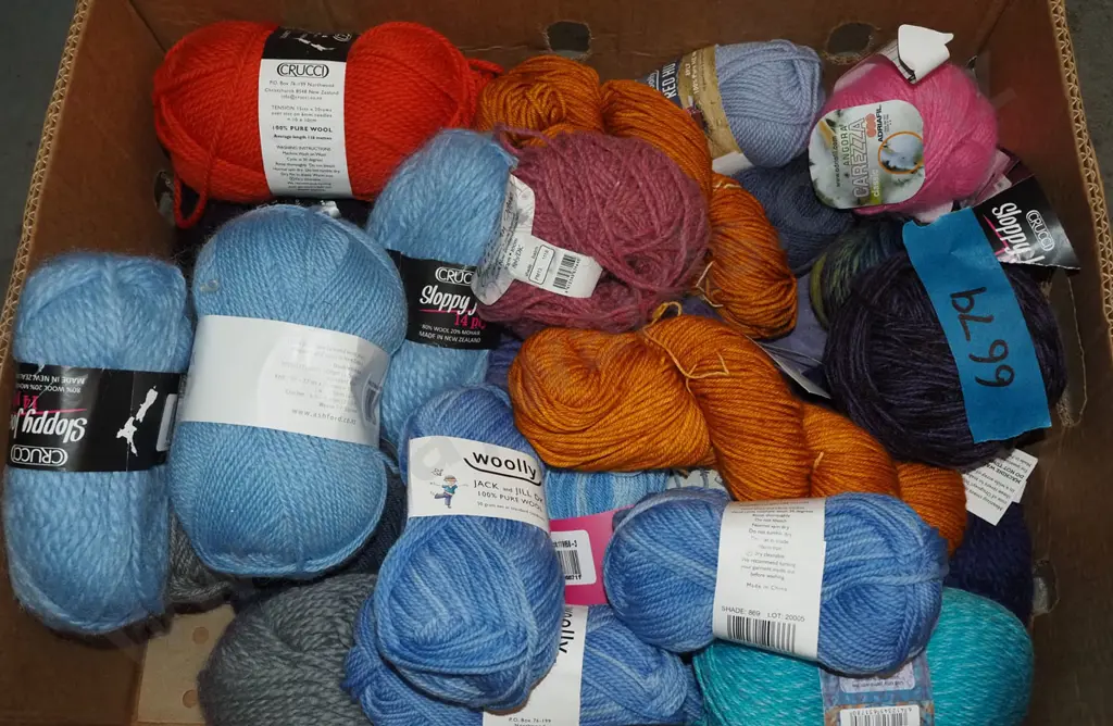 box of knitting yarn Image 1++