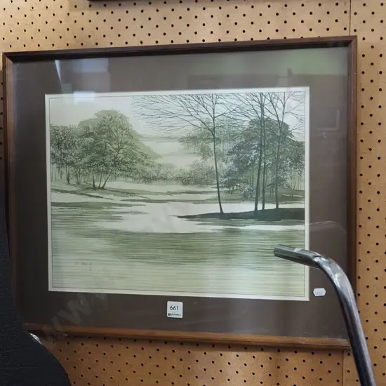 framed print - landscape